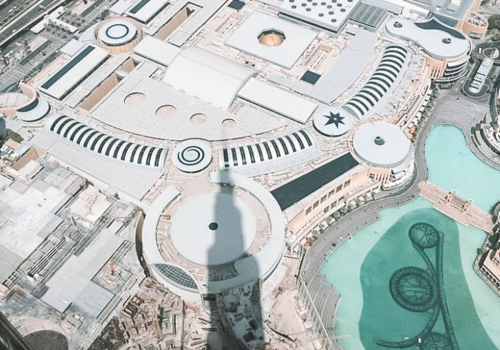 View from Burj Khalifa
