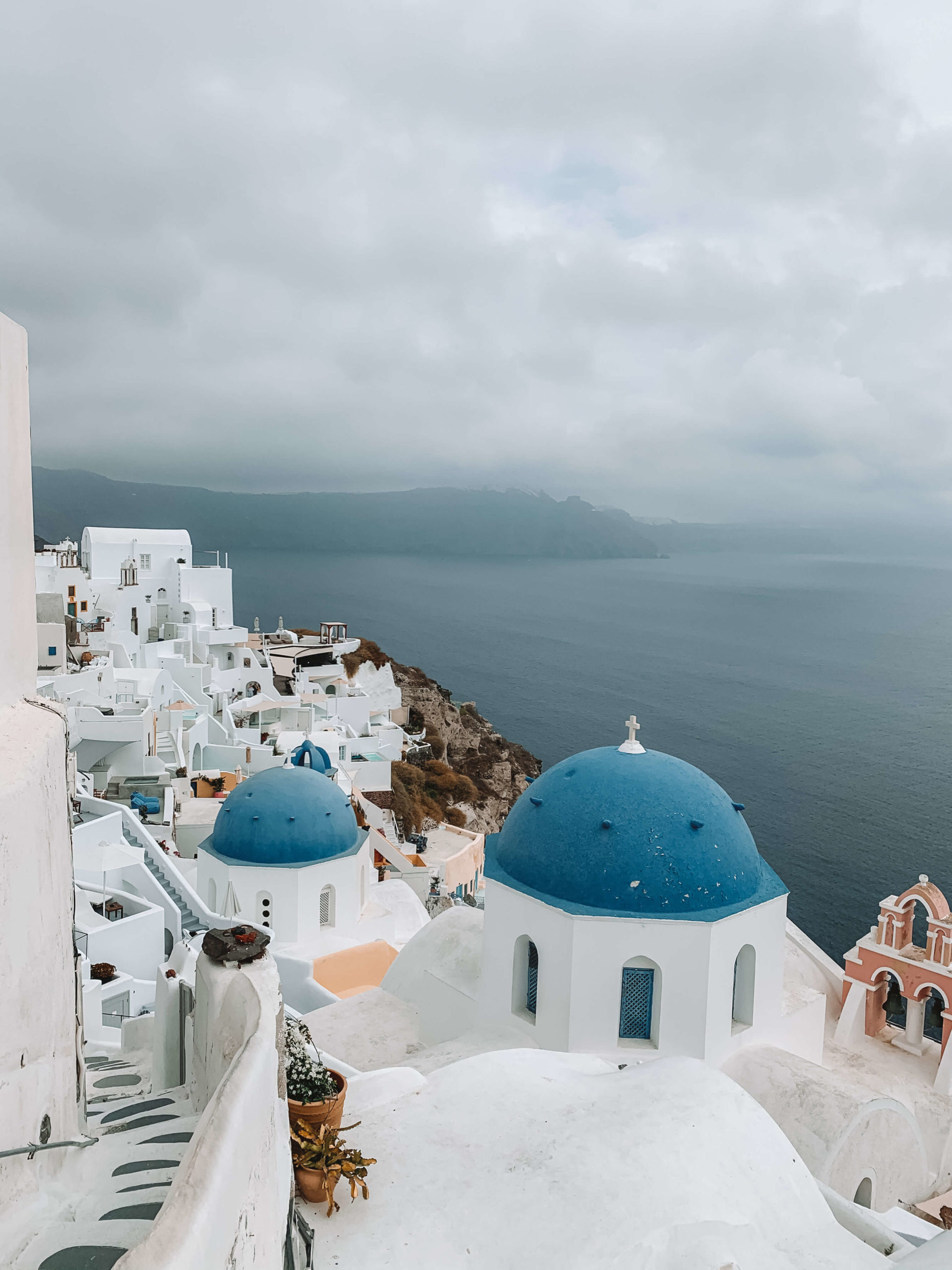 Oia Domes Santorini Greece