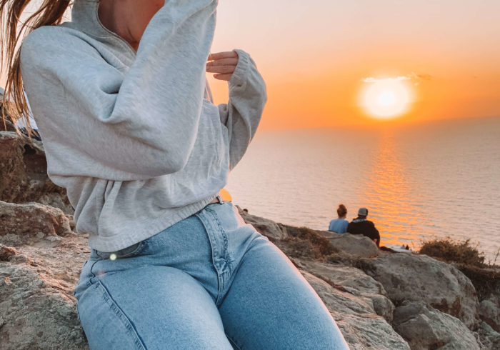 santorini sunset