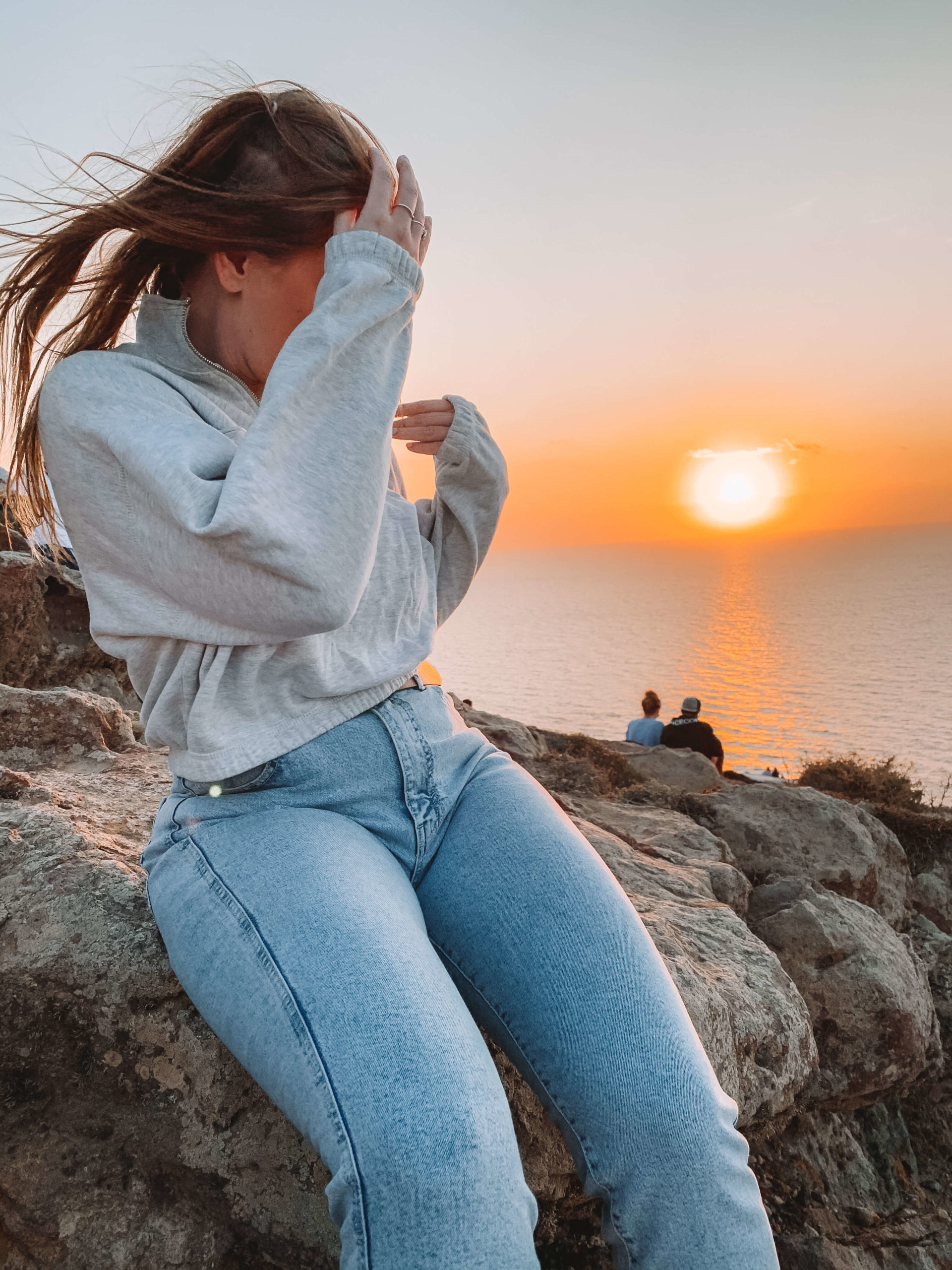 santorini sunset