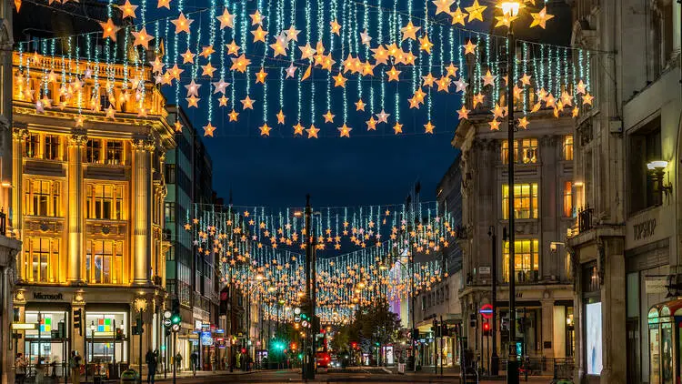 London Winter Christmas Lights